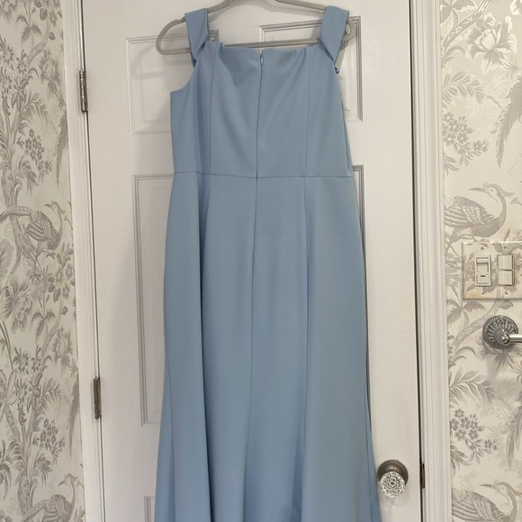 This is a Aidan Mattox stunning baby blue gown. - Picture 5 of 9